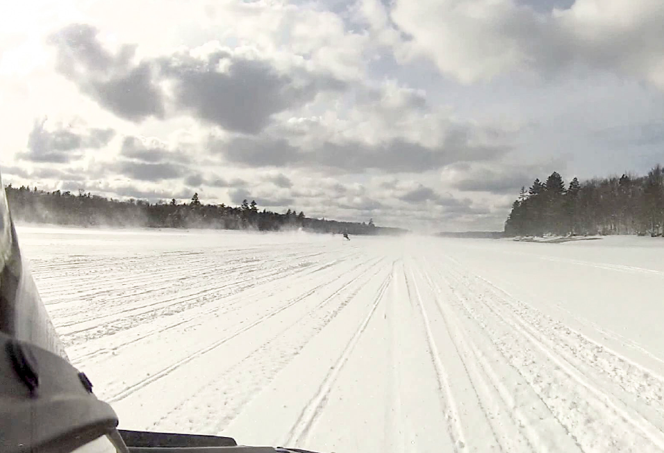 Snowmobile View
